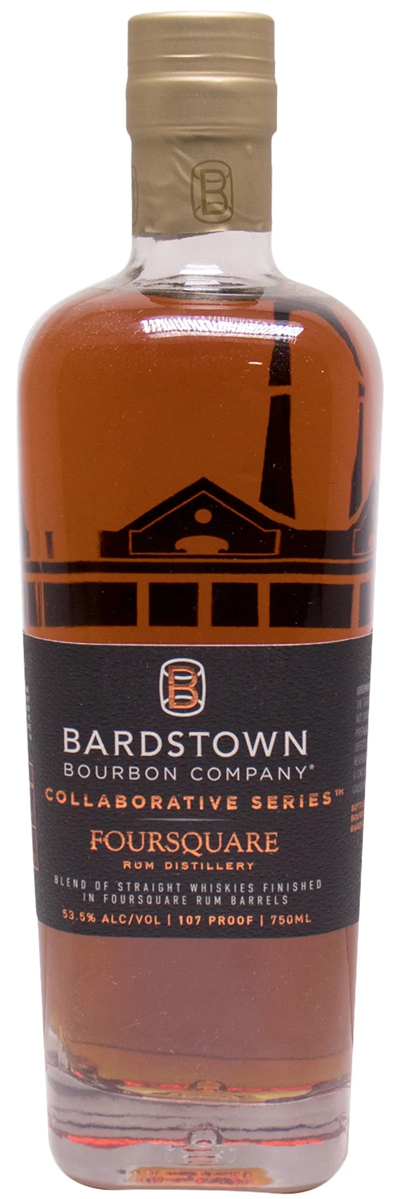 Bardstown Bourbon Whiskey Collaborative Series, Foursquare Rum Finish 750ml