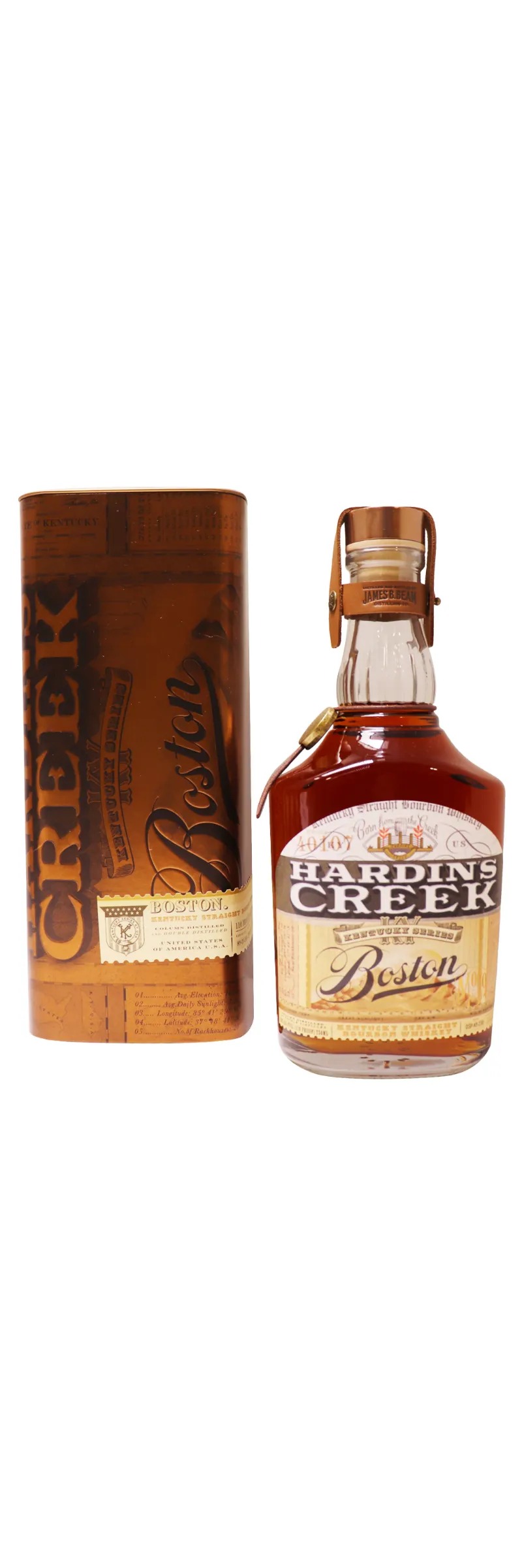 Hardin’s Creek Bourbon Whiskey Boston, 110.0 Proof 750ml